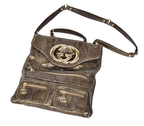 gucci bag snakeskin|gucci green bag with snake.